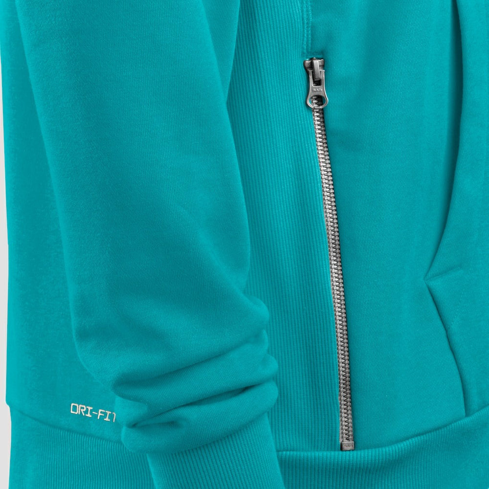 Miami Dolphins Sideline Standard Issue Utility Player Dri-FIT Full-Zip Hoodie Aqua - Nike