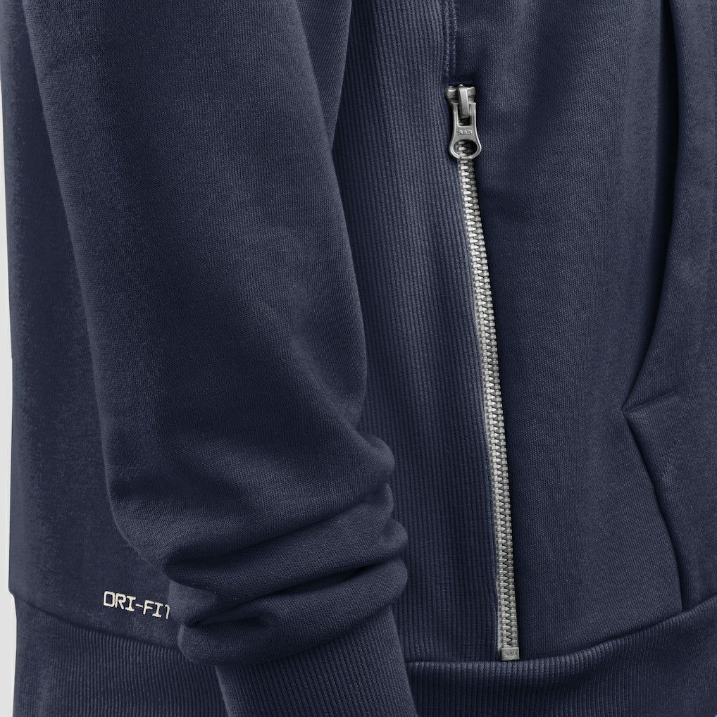 New England Patriots Sideline Standard Issue Utility Player Dri-FIT Full-Zip Hoodie Navy - Nike