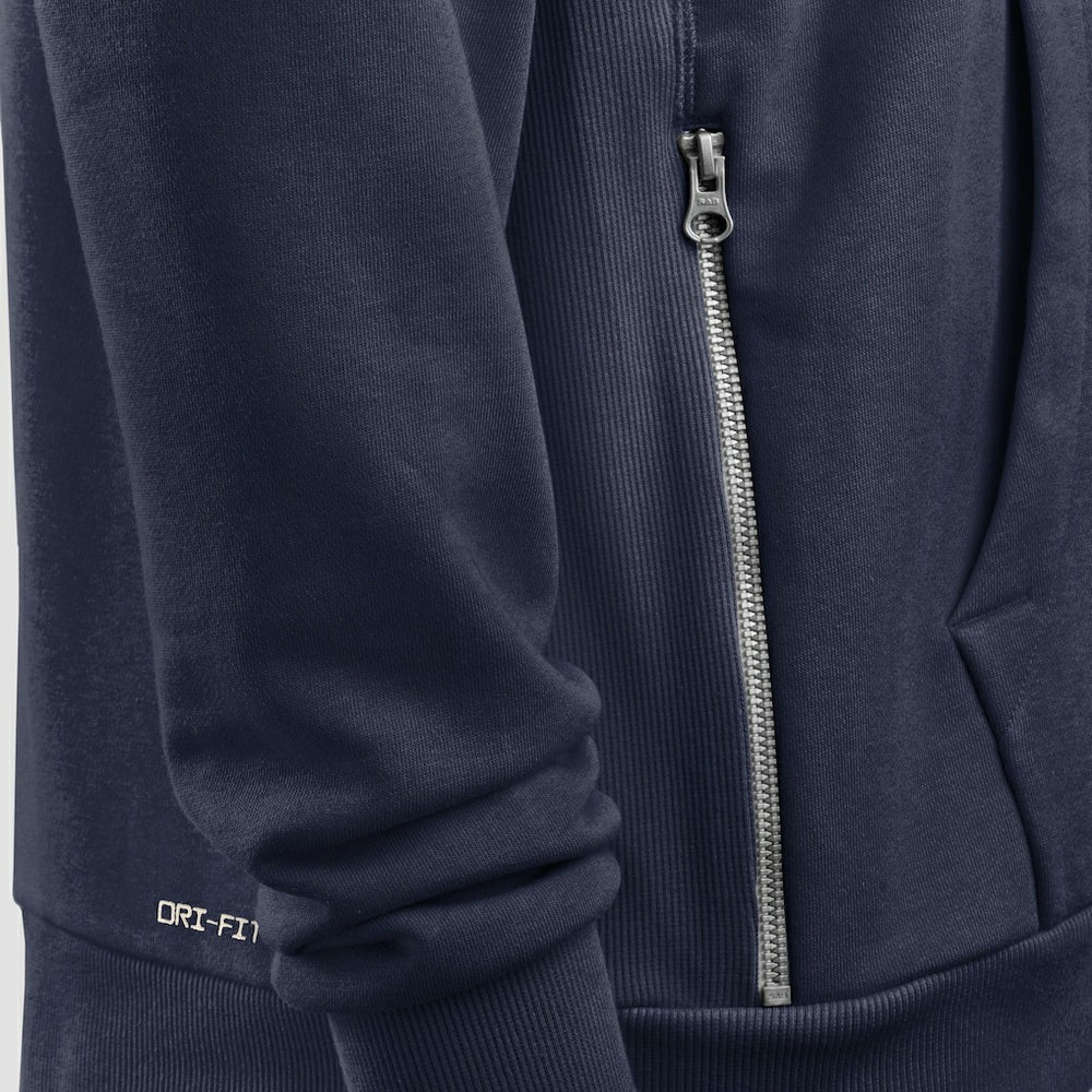 New England Patriots Sideline Standard Issue Utility Player Dri-FIT Full-Zip Hoodie Navy - Nike