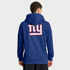 New York Giants Sideline Standard Issue Utility Player Dri-FIT Full-Zip Hoodie Royal - Nike