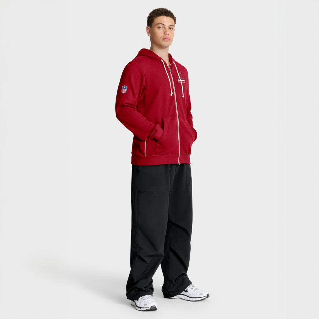 Tampa Bay Buccaneers Sideline Standard Issue Utility Player Dri-FIT Full-Zip Hoodie Red - Nike