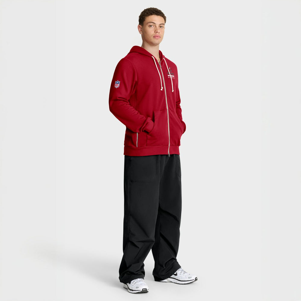 Tampa Bay Buccaneers Sideline Standard Issue Utility Player Dri-FIT Full-Zip Hoodie Red - Nike