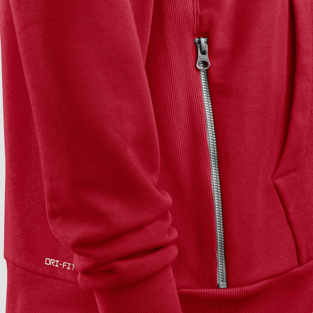 Tampa Bay Buccaneers Sideline Standard Issue Utility Player Dri-FIT Full-Zip Hoodie Red - Nike