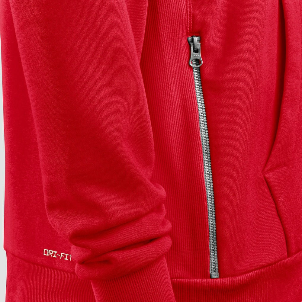 Kansas City Chiefs Sideline Standard Issue Utility Player Dri-FIT Full-Zip Hoodie Red - Nike