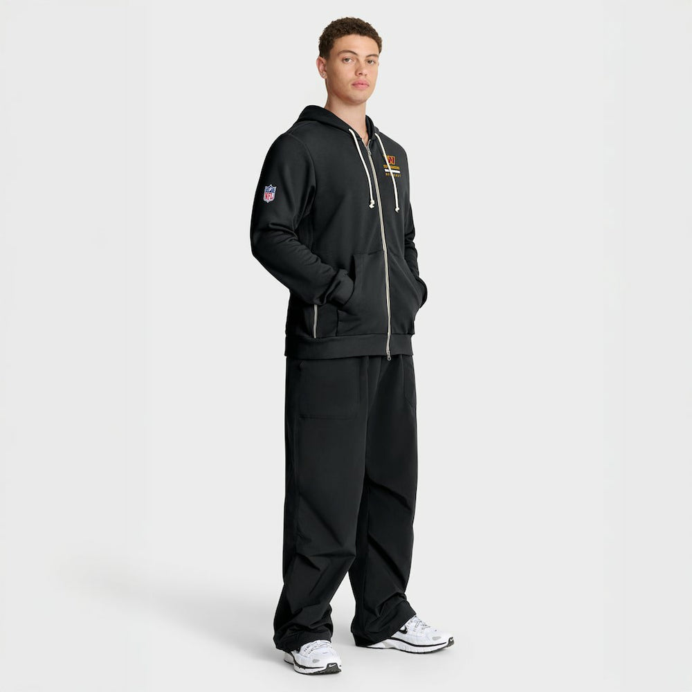 Washington Commanders Sideline Standard Issue Utility Player Dri-FIT Full-Zip Hoodie Black - Nike