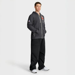 Cleveland Browns Sideline Standard Issue Utility Player Dri-FIT Full-Zip Hoodie Anthracite - Nike
