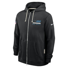 Carolina Panthers Sideline Standard Issue Utility Player Dri-FIT Full-Zip Hoodie Black - Nike