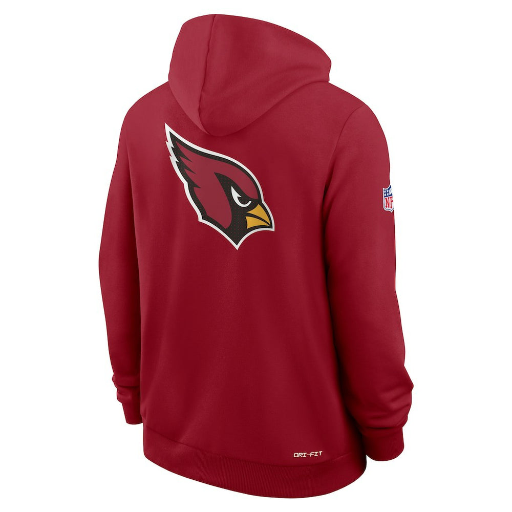 Arizona Cardinals Sideline Standard Issue Utility Player Dri-FIT Full-Zip Hoodie Cardinal - Nike
