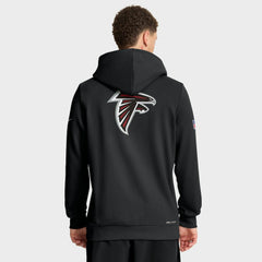 Atlanta Falcons Sideline Standard Issue Utility Player Dri-FIT Full-Zip Hoodie Black - Nike