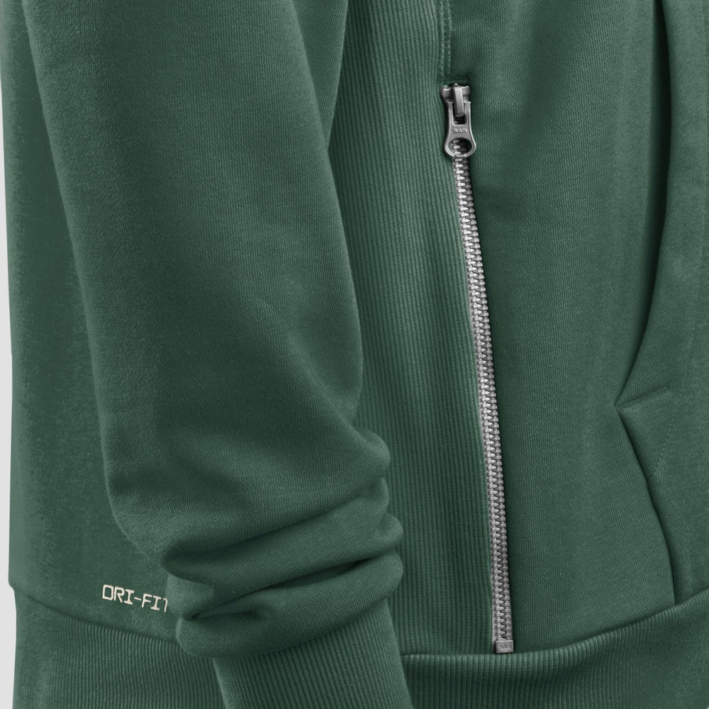 Green Bay Packers Sideline Standard Issue Utility Player Dri-FIT Full-Zip Hoodie Green - Nike