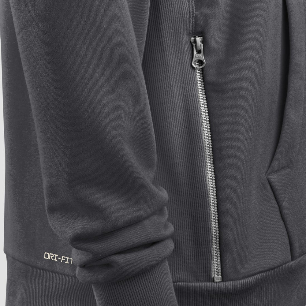 Denver Broncos Sideline Standard Issue Utility Player Dri-FIT Full-Zip Hoodie Anthracite - Nike