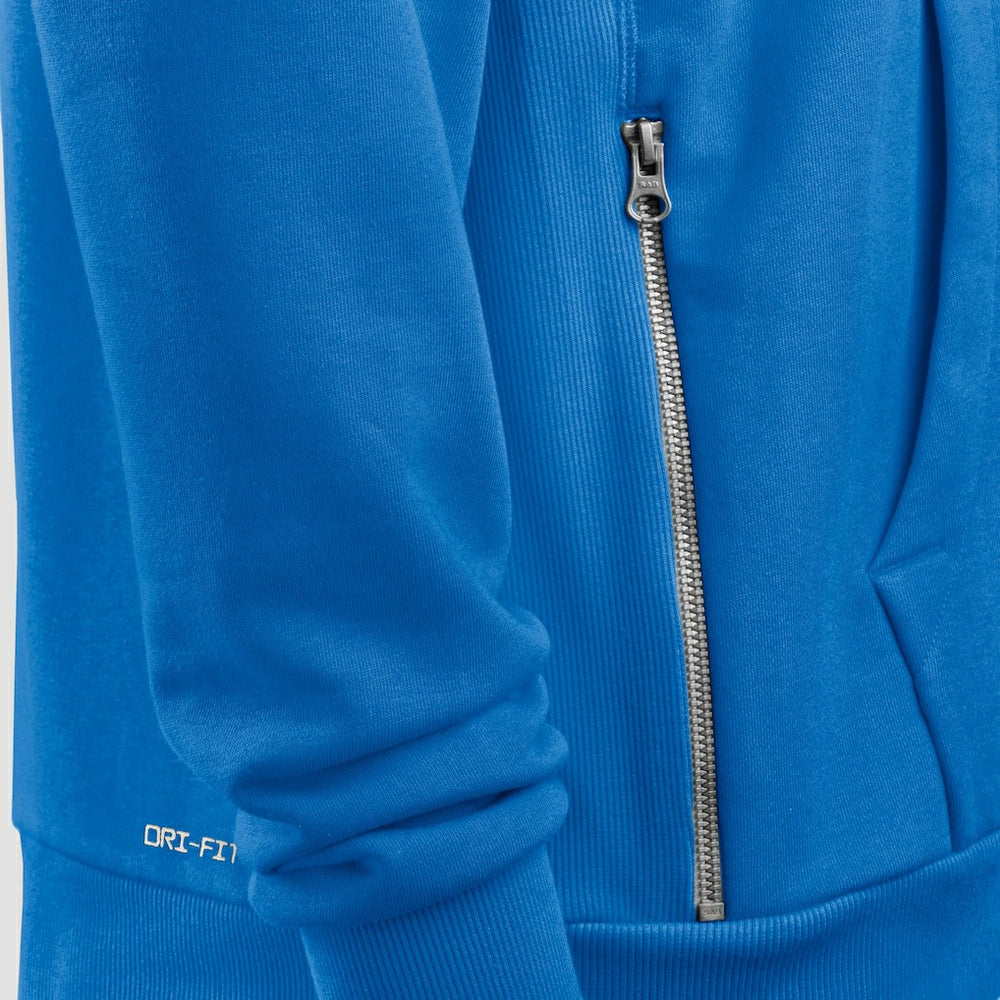 Detroit Lions Sideline Standard Issue Utility Player Dri-FIT Full-Zip Hoodie Blue - Nike