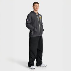 Green Bay Packers Sideline Standard Issue Utility Player Dri-FIT Full-Zip Hoodie Anthracite - Nike