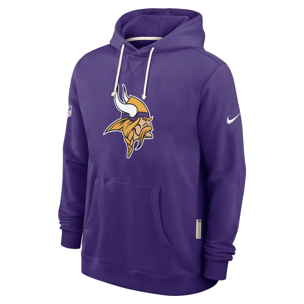 Minnesota Vikings Sideline Standard Issue Initial Home Dri-FIT Hoodie Purple - Nike