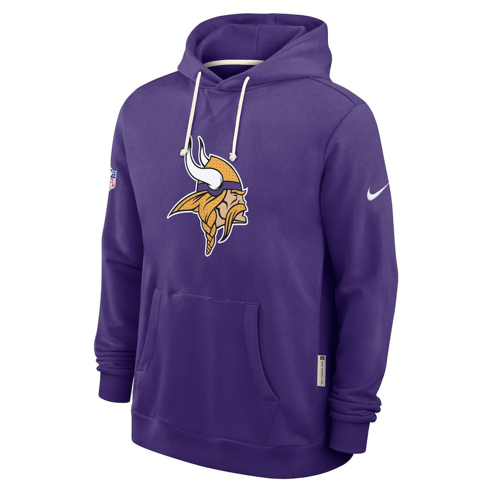 Minnesota Vikings Sideline Standard Issue Initial Home Dri-FIT Hoodie Purple - Nike
