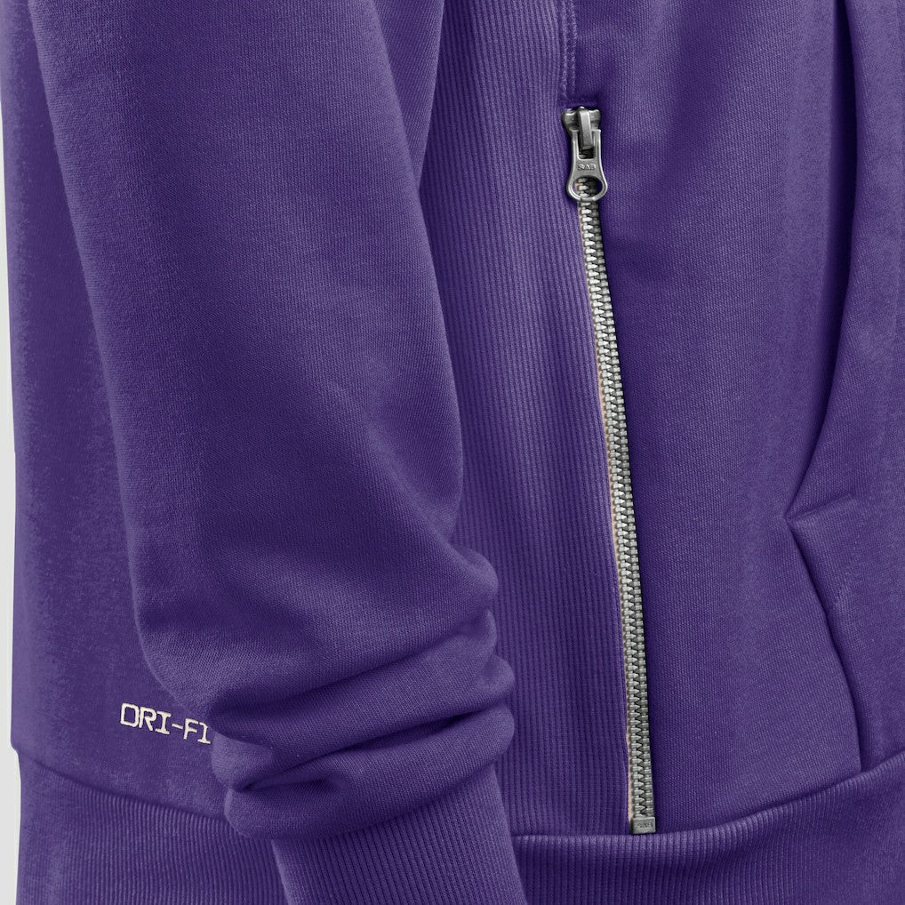 Minnesota Vikings Sideline Standard Issue Initial Home Dri-FIT Hoodie Purple - Nike