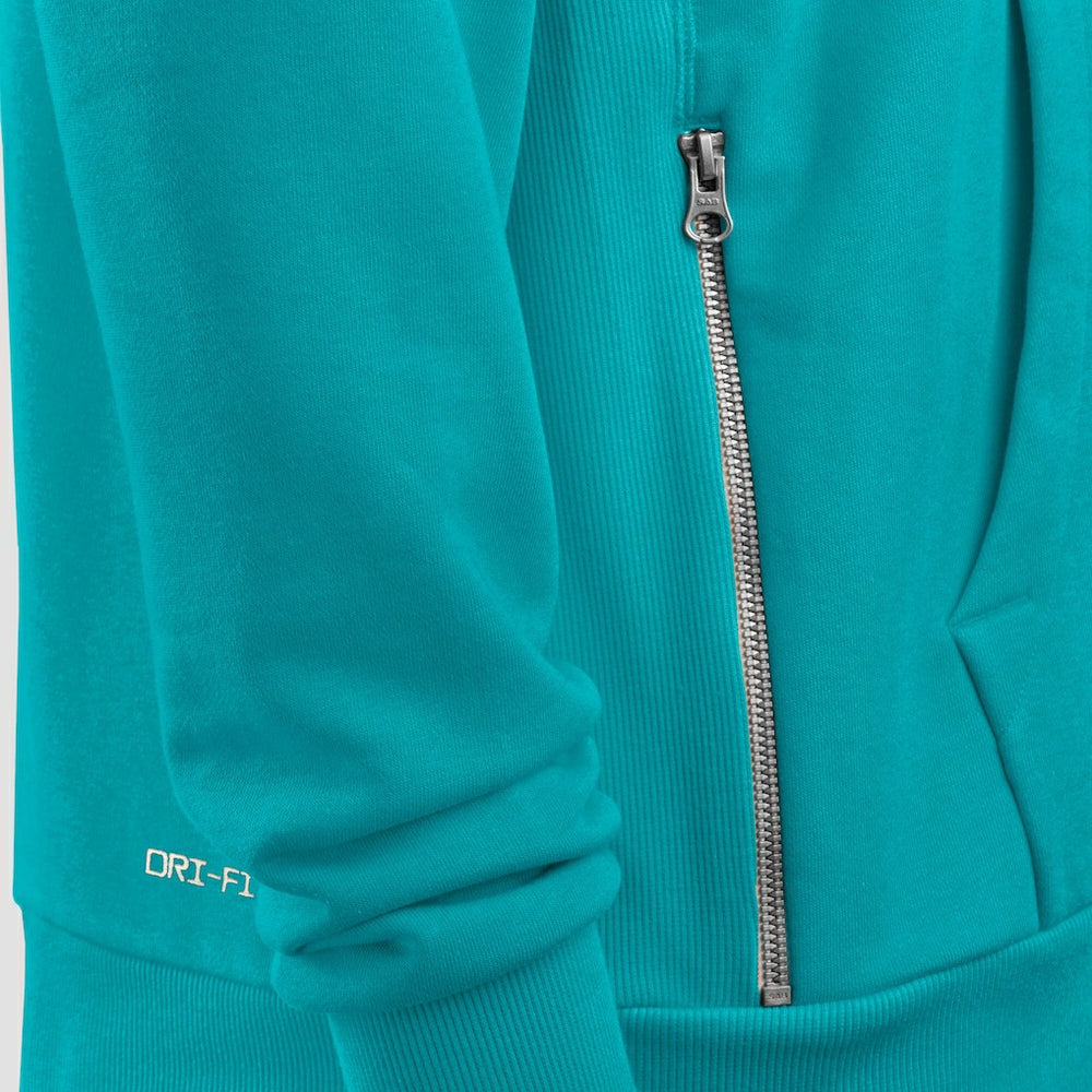 Miami Dolphins Sideline Standard Issue Initial Home Dri-FIT Hoodie Aqua - Nike