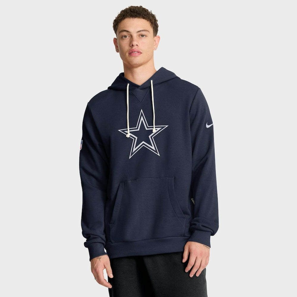 Dallas Cowboys Sideline Standard Issue Initial Home Dri-FIT Hoodie Navy - Nike