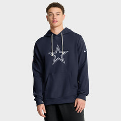 Dallas Cowboys Sideline Standard Issue Initial Home Dri-FIT Hoodie Navy - Nike