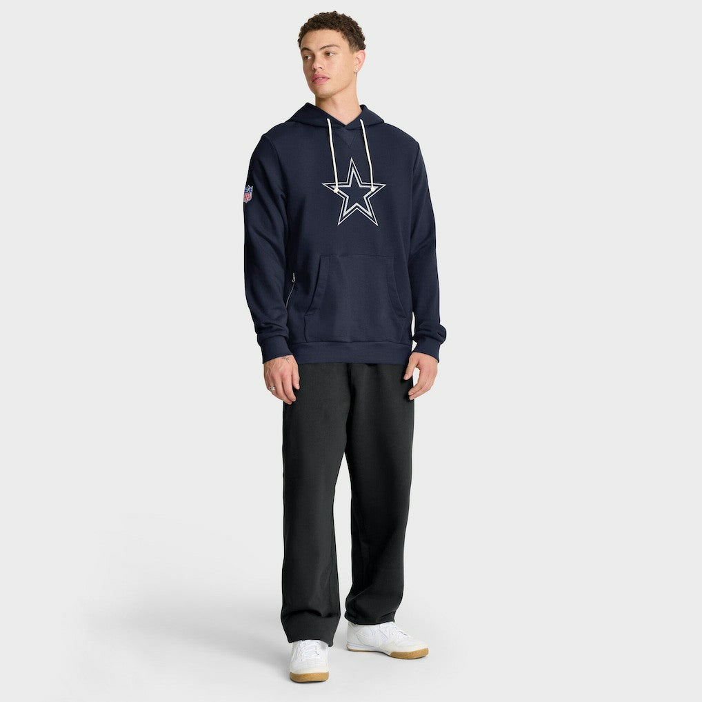 Dallas Cowboys Sideline Standard Issue Initial Home Dri-FIT Hoodie Navy - Nike
