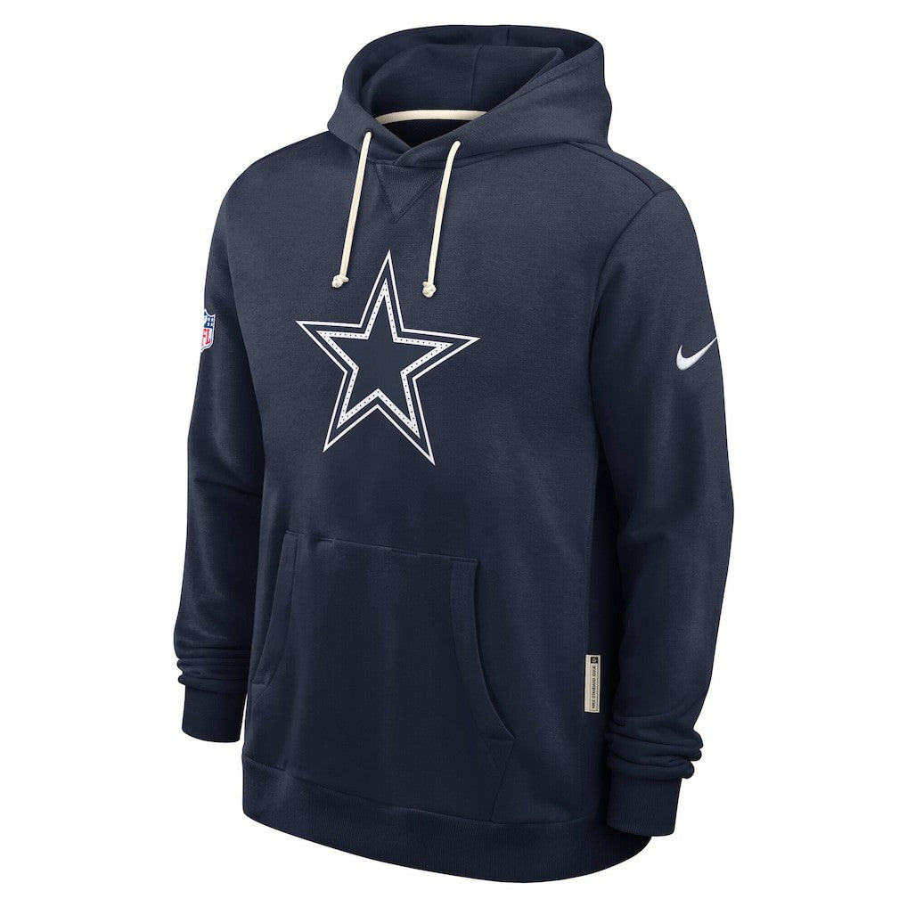 Dallas Cowboys Sideline Standard Issue Initial Home Dri-FIT Hoodie Navy - Nike