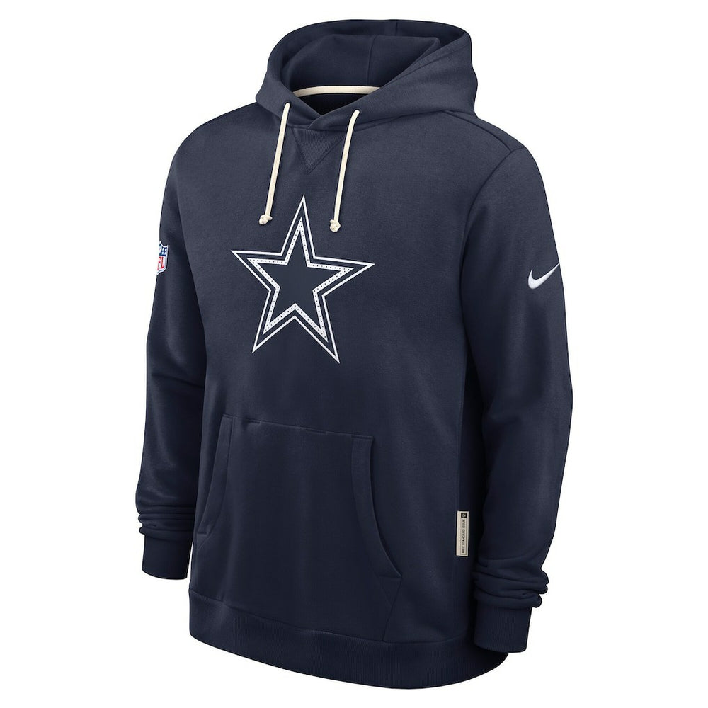 Dallas Cowboys Sideline Standard Issue Initial Home Dri-FIT Hoodie Navy - Nike