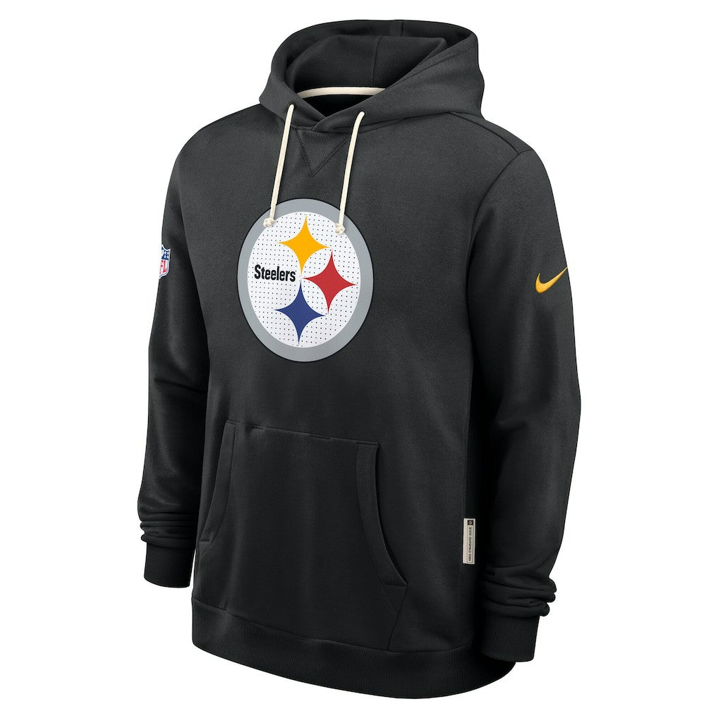 Pittsburgh Steelers Sideline Standard Issue Initial Home Dri-FIT Hoodie Black - Nike