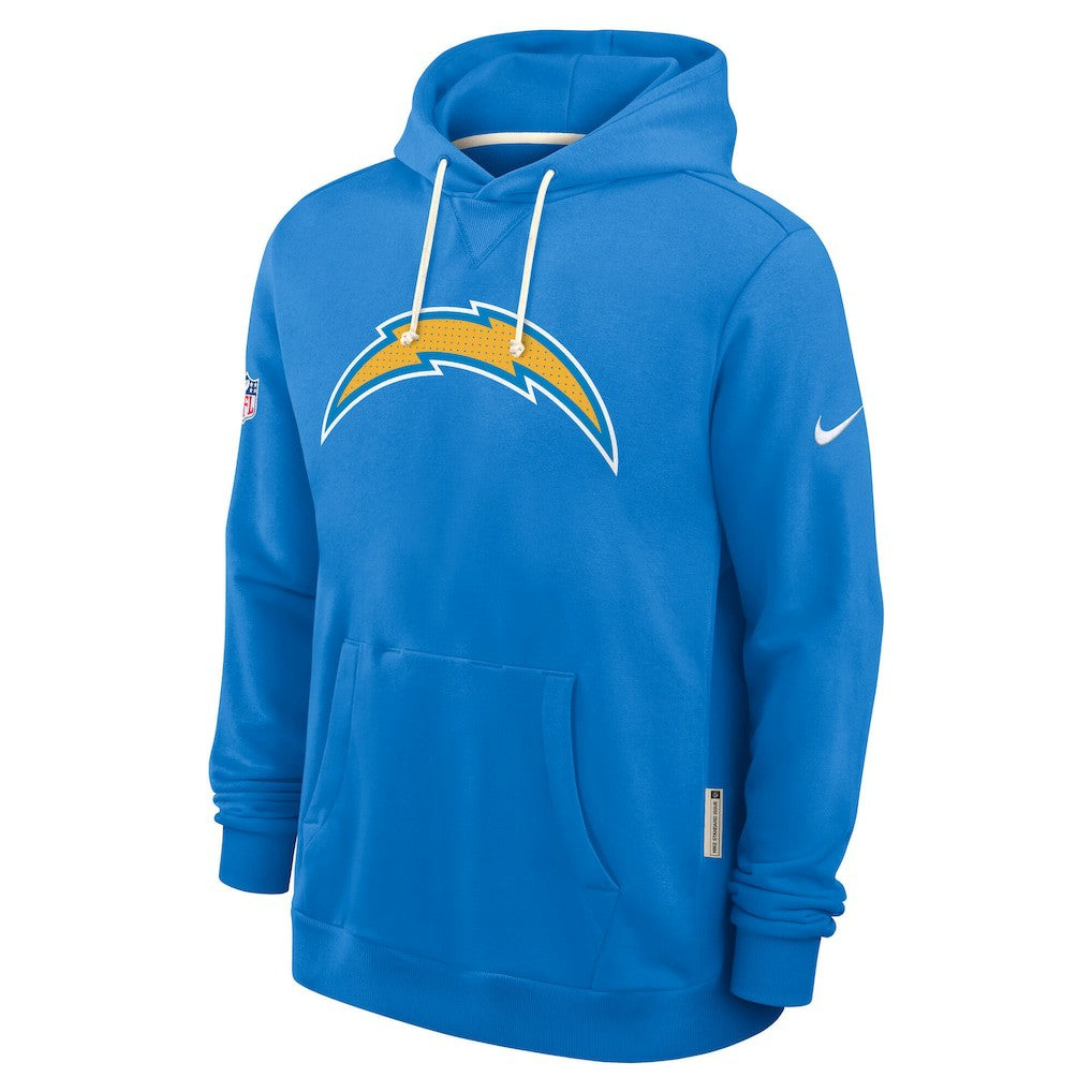 Los Angeles Chargers Sideline Standard Issue Initial Home Dri-FIT Hoodie Powder Blue - Nike