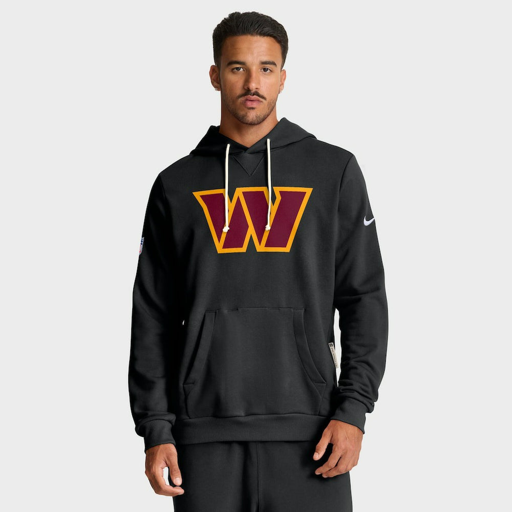 Washington Commanders Sideline Standard Issue Initial Home Dri-FIT Hoodie Black - Nike