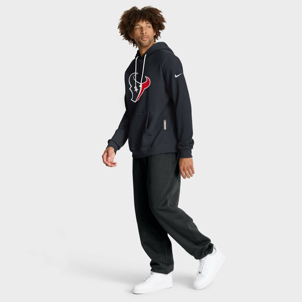 Houston Texans Sideline Standard Issue Initial Home Dri-FIT Hoodie Navy - Nike