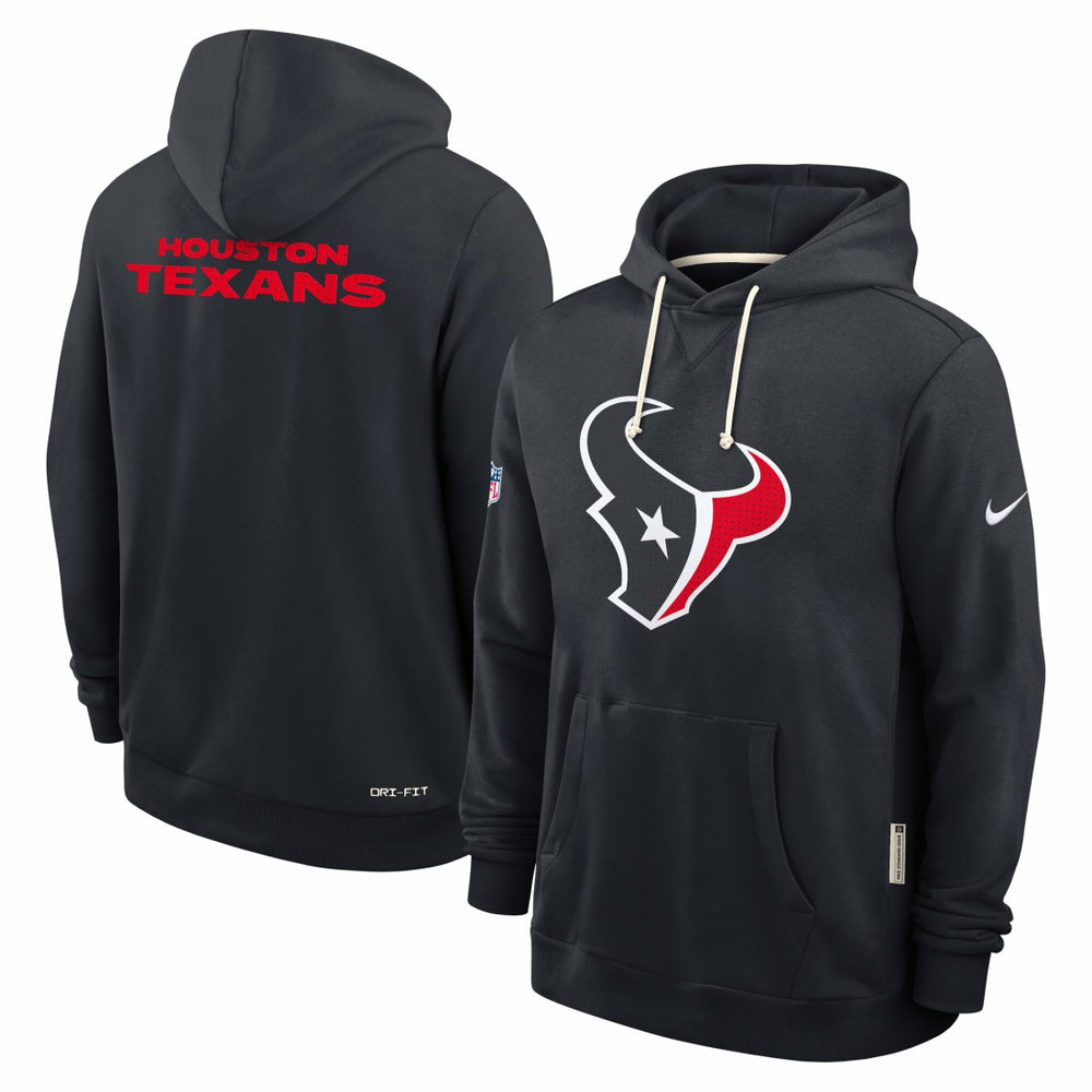 Houston Texans Sideline Standard Issue Initial Home Dri-FIT Hoodie Navy - Nike