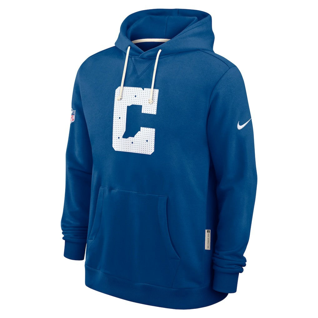 Indianapolis Colts Sideline Standard Issue Initial Home Dri-FIT Hoodie Royal - Nike