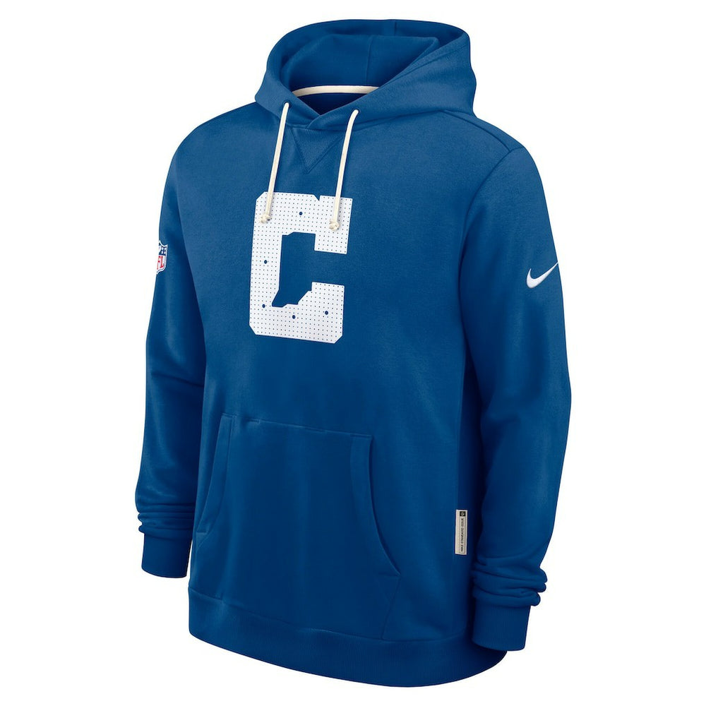 Indianapolis Colts Sideline Standard Issue Initial Home Dri-FIT Hoodie Royal - Nike