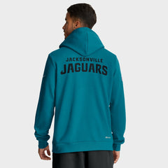 Jacksonville Jaguars Sideline Standard Issue Initial Home Dri-FIT Hoodie Teal - Nike