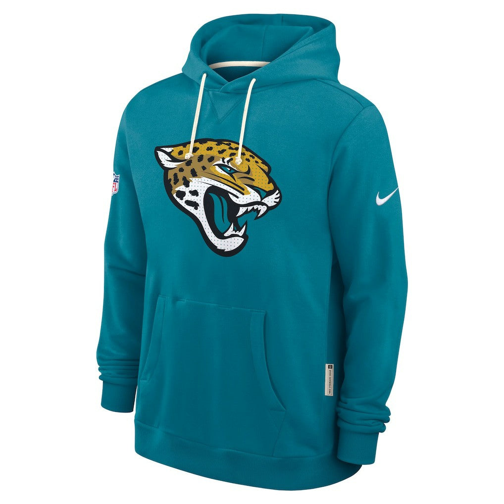 Jacksonville Jaguars Sideline Standard Issue Initial Home Dri-FIT Hoodie Teal - Nike