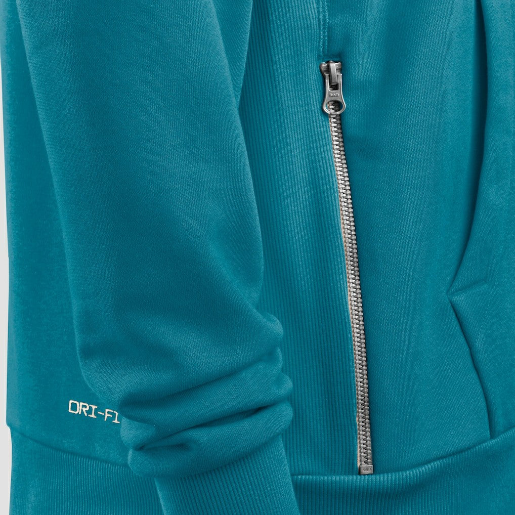 Jacksonville Jaguars Sideline Standard Issue Initial Home Dri-FIT Hoodie Teal - Nike