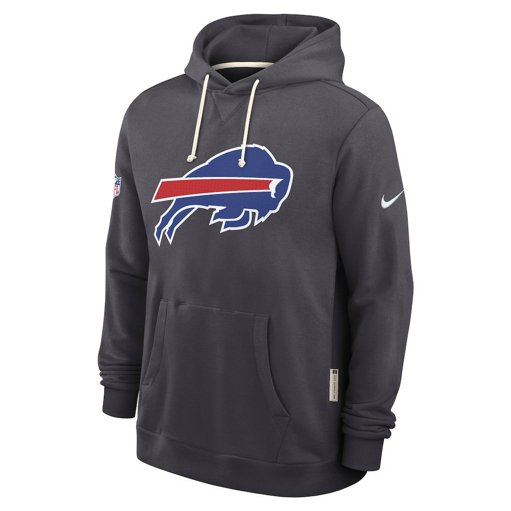 Buffalo Bills Sideline Standard Issue Initial Home Dri-FIT Hoodie Anthracite - Nike