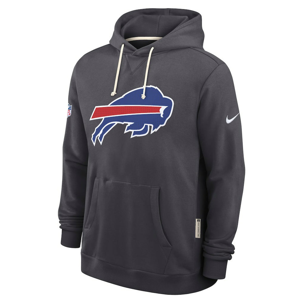 Buffalo Bills Sideline Standard Issue Initial Home Dri-FIT Hoodie Anthracite - Nike