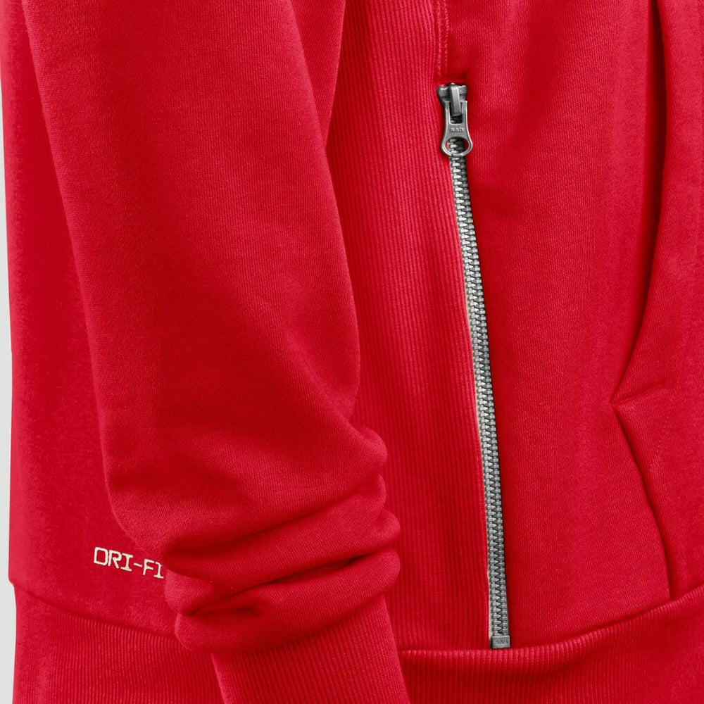 Kansas City Chiefs Sideline Standard Issue Initial Home Dri-FIT Hoodie Red - Nike