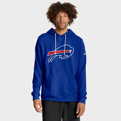 Buffalo Bills Sideline Standard Issue Initial Home Dri-FIT Hoodie Royal - Nike