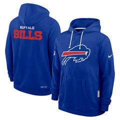 Buffalo Bills Sideline Standard Issue Initial Home Dri-FIT Hoodie Royal - Nike