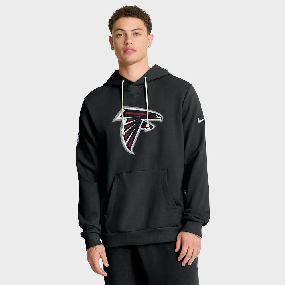 Atlanta Falcons Sideline Standard Issue Initial Home Dri-FIT Hoodie Black - Nike