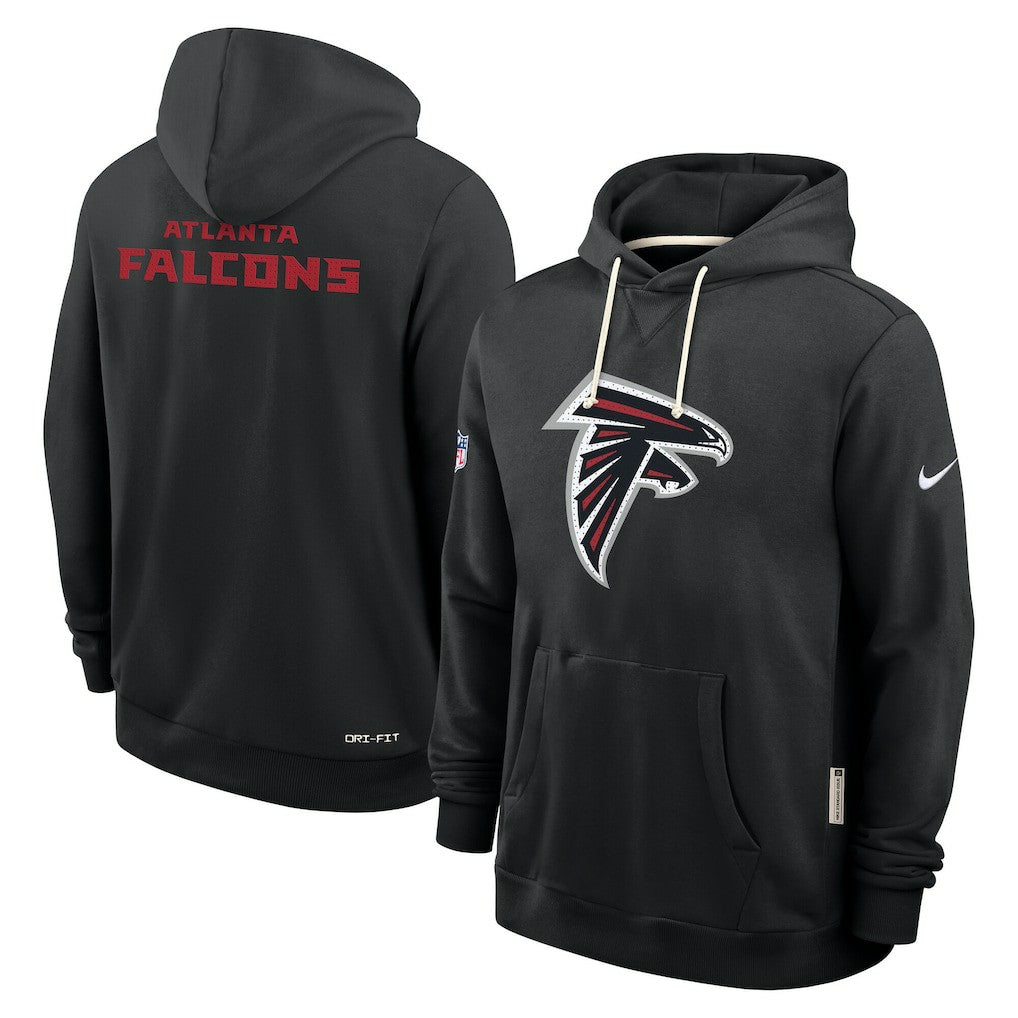 Atlanta Falcons Sideline Standard Issue Initial Home Dri-FIT Hoodie Black - Nike