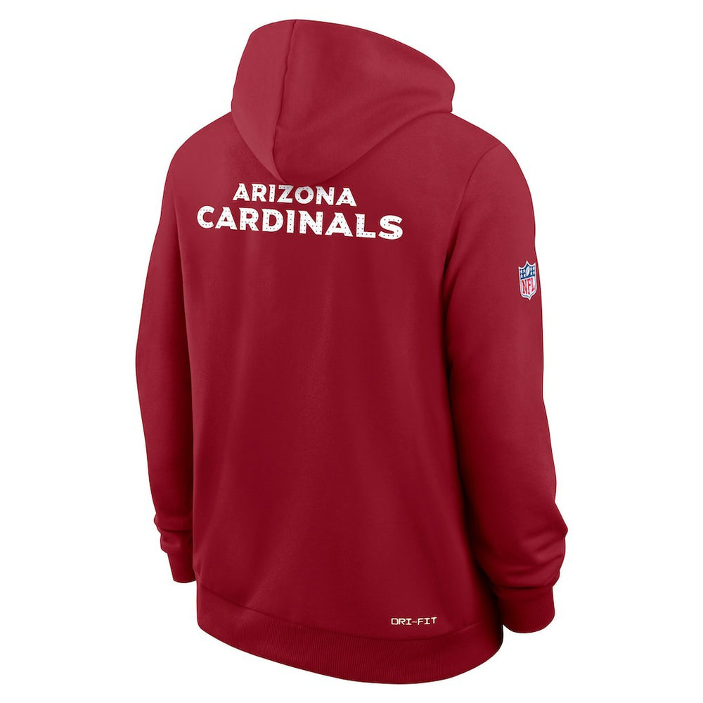 Arizona Cardinals Sideline Standard Issue Initial Home Dri-FIT Hoodie Cardinal - Nike