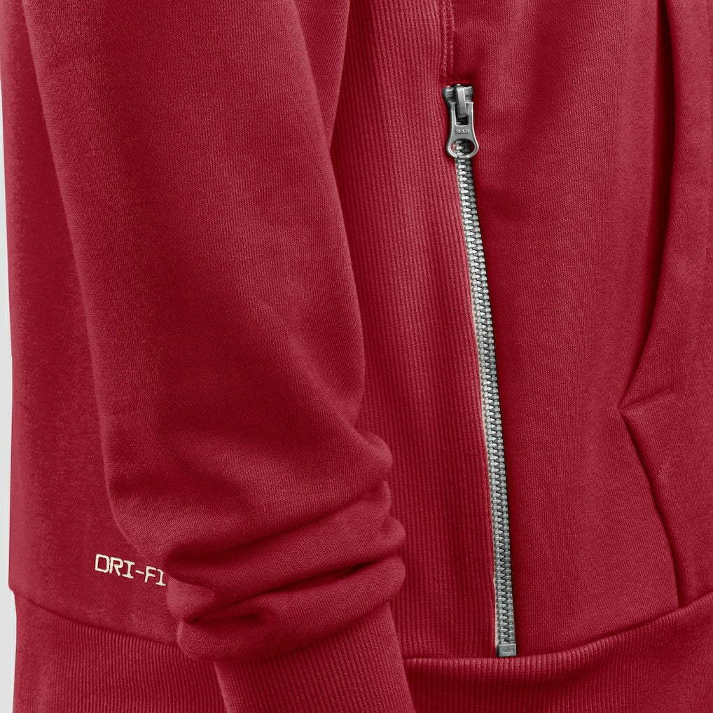 Arizona Cardinals Sideline Standard Issue Initial Home Dri-FIT Hoodie Cardinal - Nike