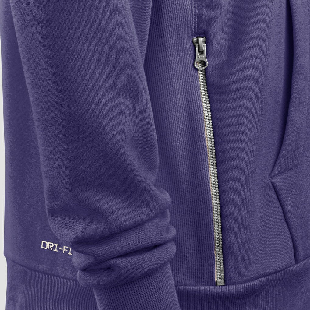 Baltimore Ravens Sideline Standard Issue Initial Home Dri-FIT Hoodie Purple - Nike