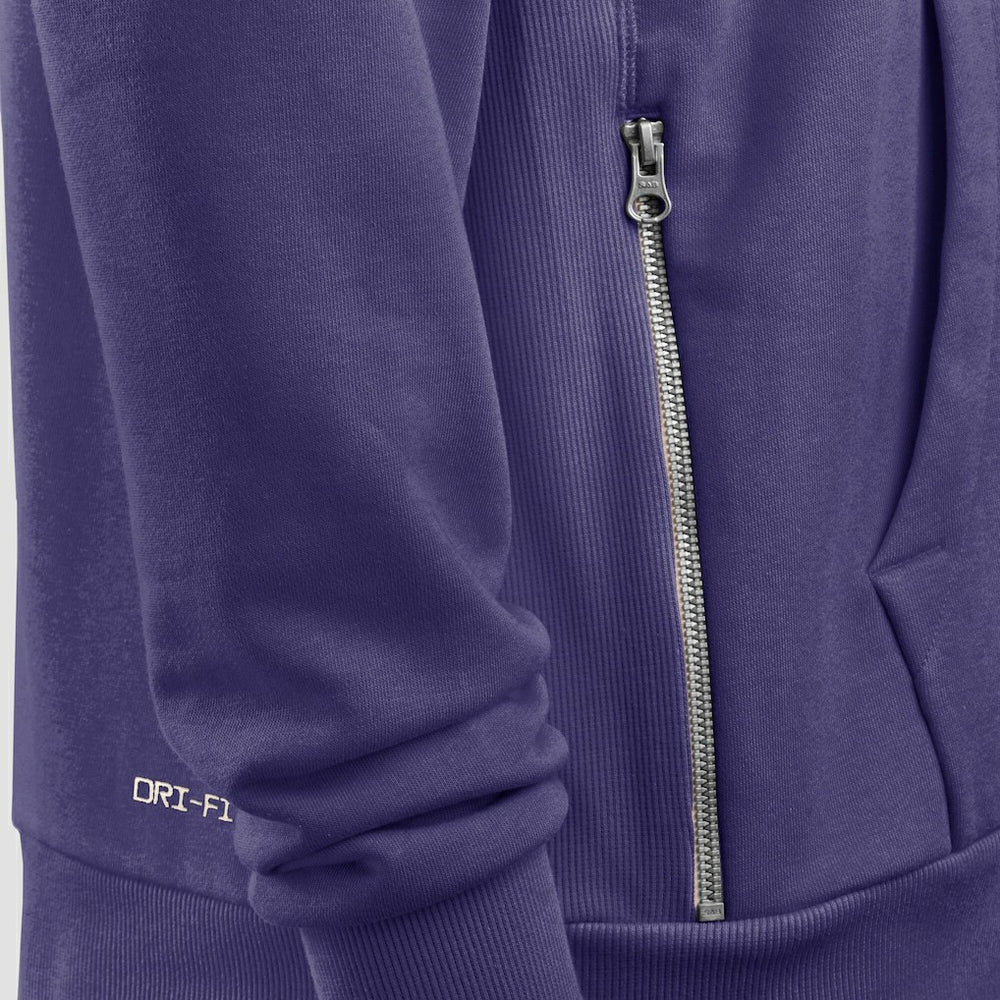 Baltimore Ravens Sideline Standard Issue Initial Home Dri-FIT Hoodie Purple - Nike