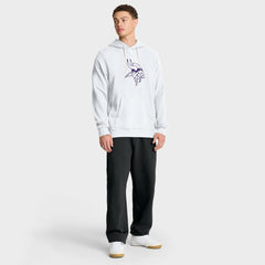 Minnesota Vikings Sideline Standard Issue Alt 2 Dri-FIT Hoodie White - Nike
