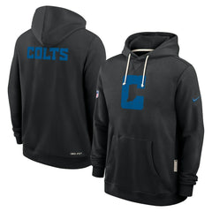 Indianapolis Colts Sideline Standard Issue Alt 2 Dri-FIT Hoodie Black - Nike