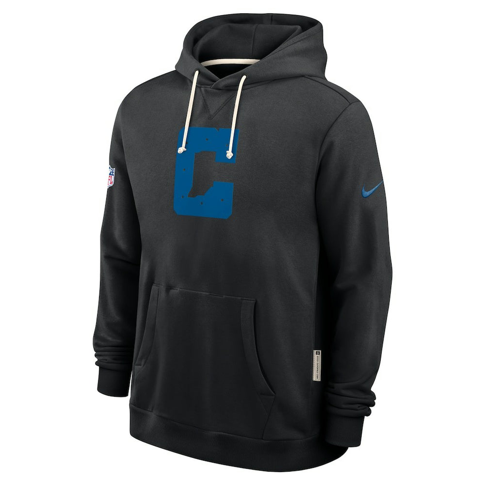 Indianapolis Colts Sideline Standard Issue Alt 2 Dri-FIT Hoodie Black - Nike